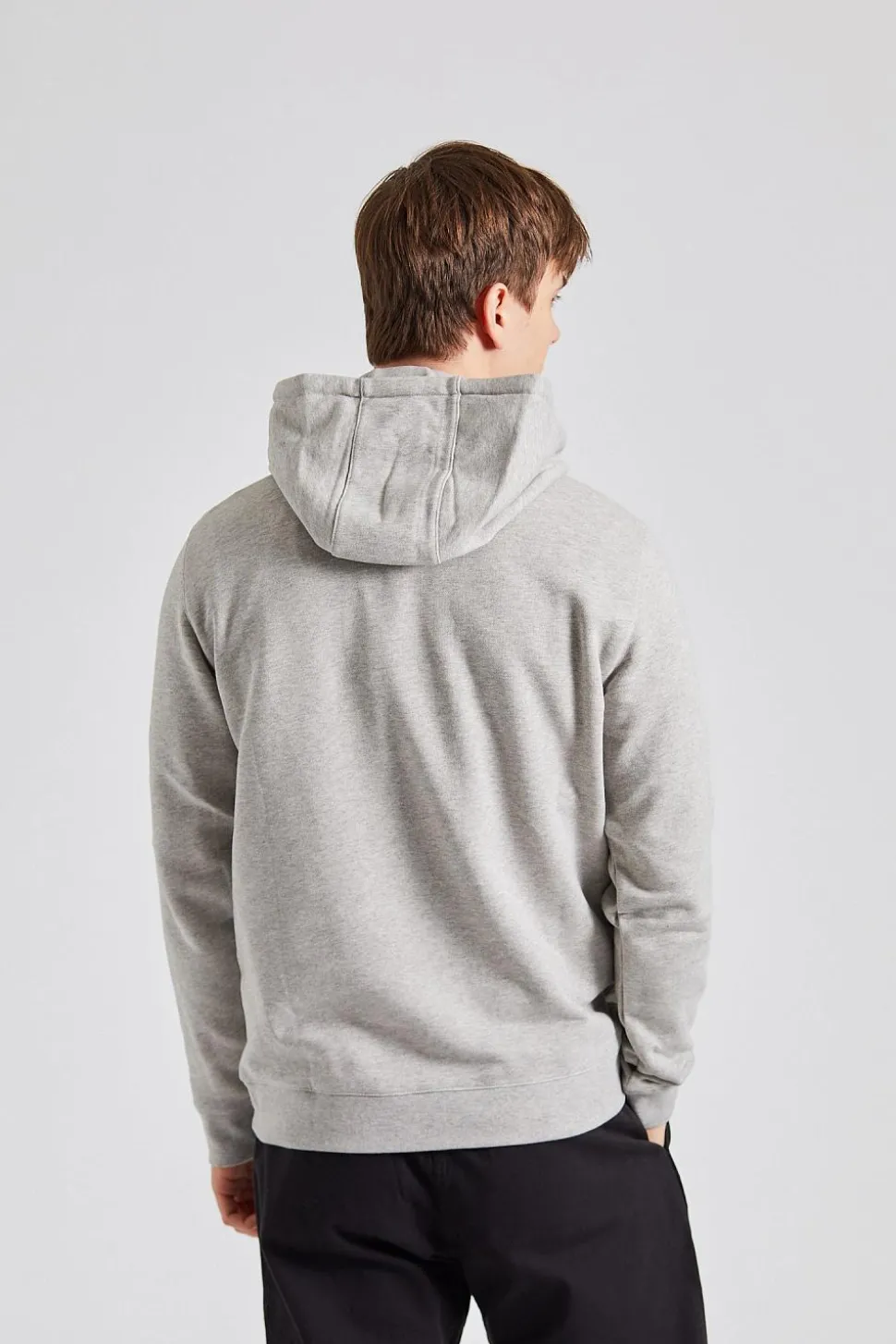 Vagn Classic Hood Light Grey Melange