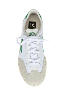 Volley Canvas White Emerald