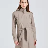 W Elektra Coat Driftwood