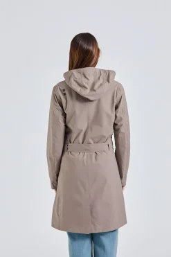 W Elektra Coat Driftwood