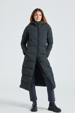 W Infinity Down Coat Night Olive