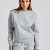 W Regular Crew Grey Mix