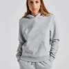 W Regular Hoodie Grey Mix