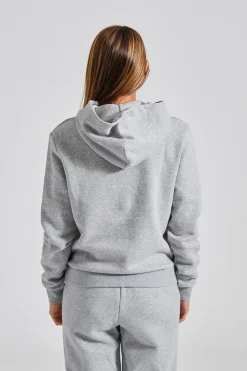 W Regular Hoodie Grey Mix