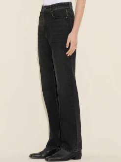 W Regular Jeans Black Washed
