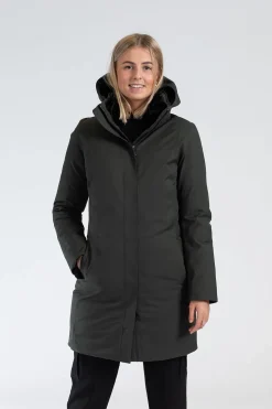 W White Heat Parka Night Olive