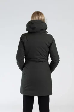 W White Heat Parka Night Olive