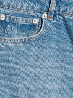 W Wide Jeans Lt Blue