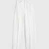 Wide Leg Denim White