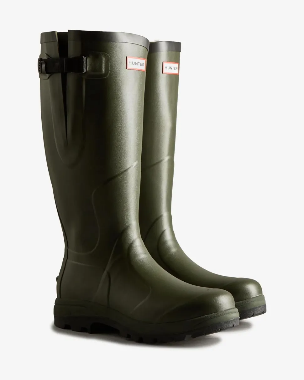 Womens Balmoral Tall Side Adjustable Dark Olive
