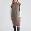 Wool Yak Dress Driftwood