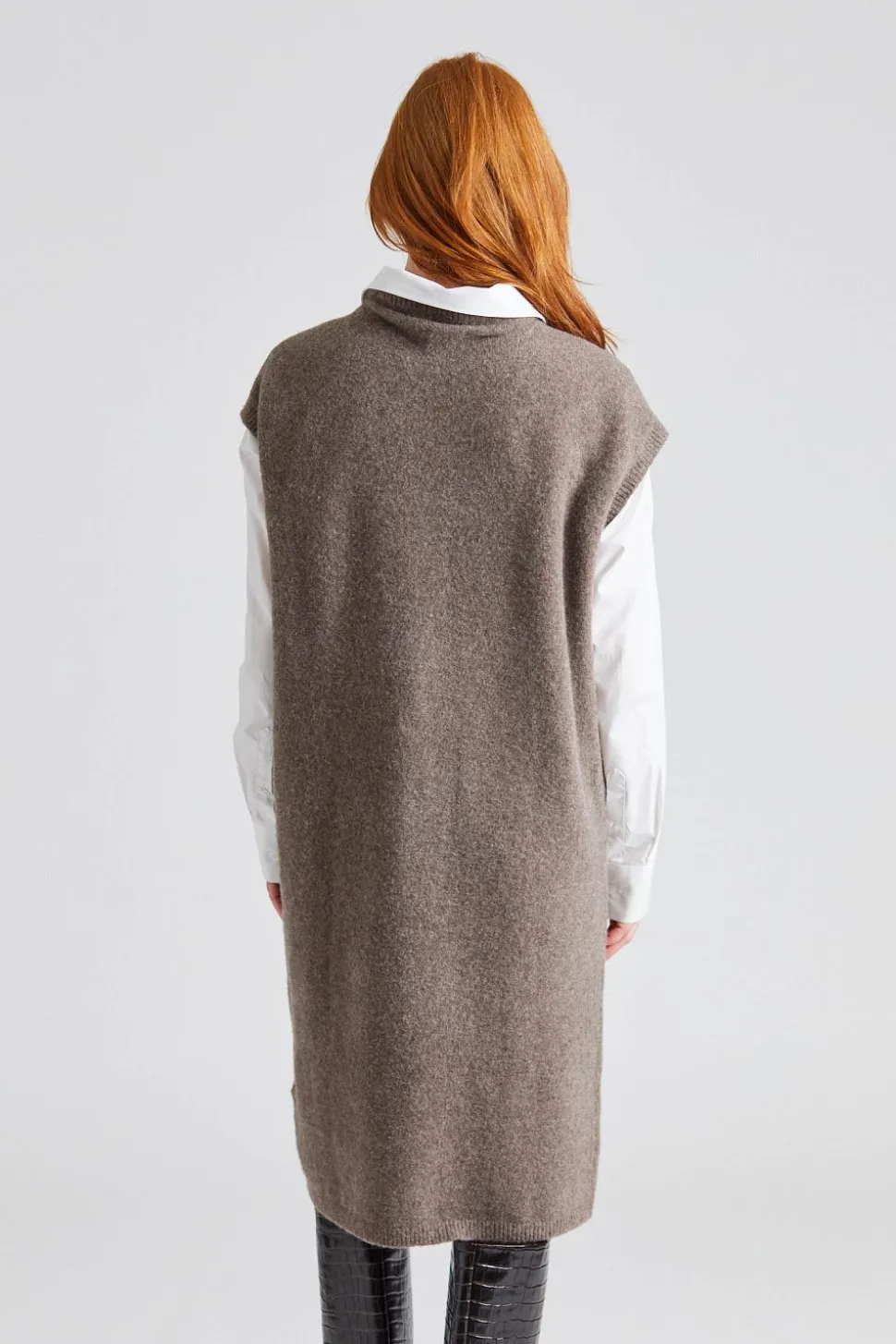 Wool Yak Dress Driftwood