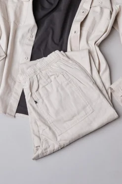 WWLax Herringbone Trousers Sand Grey